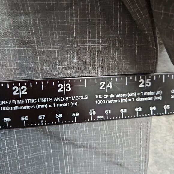 Batik Bay Mens XL Hawaiian Button Short Sleeve Shirt Gray - Picture 5 of 8